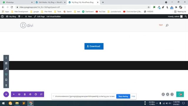 Divi Theme Tutorial - How to add download button смотреть онлайн