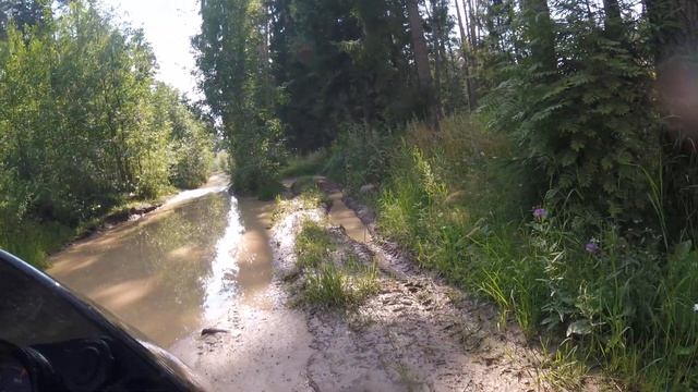 Bajaj Boxer 150x 2020 и лужи