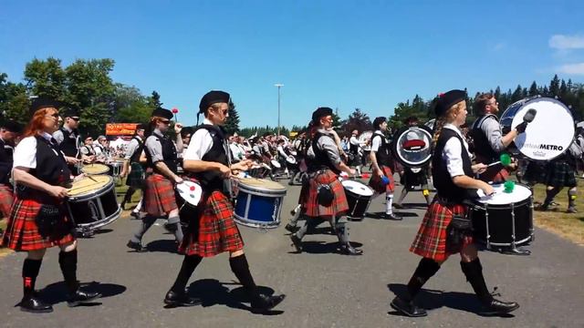 Scotland the Brave 700 Pipes and Drums смотреть онлайн