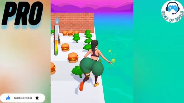 Twerk Race 3D - NOOB vs PRO vs HACKER vs GOD| Funny video game смотреть онлайн