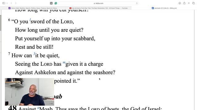 Divine Punishment For Neighboring Nations Of Israel Jeremiah 46-48 смотреть онлайн