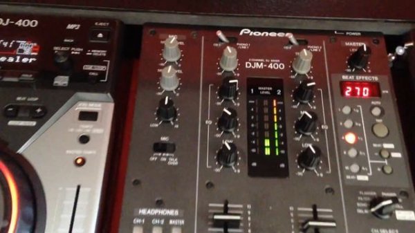 Setup Pioneer pro DJ CDJ e DJM 400