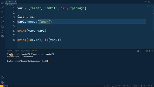 Python - Set | Session 11 смотреть онлайн