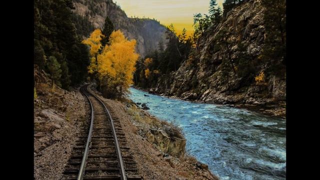 Звук поезда. Стук колес. Звуки для сна. Train sound смотреть онлайн