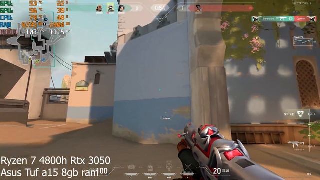 Asus Tuf Gaming Laptop A15 8gb Ram And 16gb Ram Comparison VALORANT