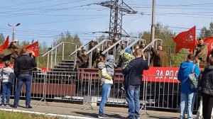 Ретро поезд 《Эшелон Победа》г.Нижневартовск 22.05.22