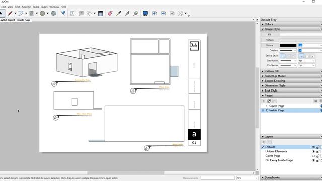 SketchUp LayOut: Export One Page To PDF
