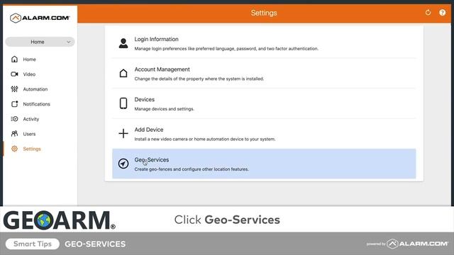 How to Set Up Alarm.com Geo-Services смотреть онлайн