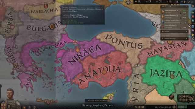 [4] Crusader Kings III Roleplay - The Imperial Holy War for Cyprus and Anatolia (Byzantine Empire) смотреть онлайн