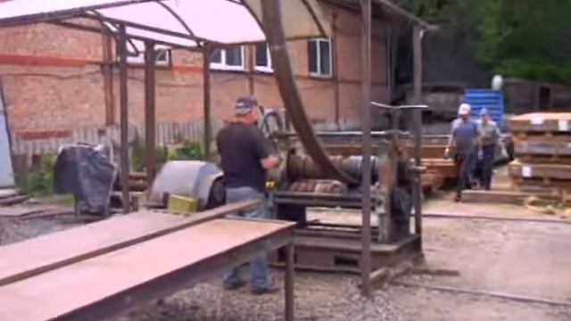 Гибка профильной трубы в Ростове-на-Дону. - "Фабрика Навесов" т.8 928 101 50 50 смотреть онлайн