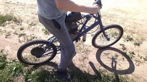 Веломотор F80 Обзор на МАЛЕНЬКОМ ВЕЛОСИПЕДЕ!