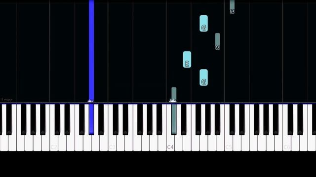 Beethoven - Moonlight Sonata (Easy Piano Tutorial) смотреть онлайн