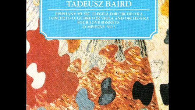 Tadeusz Baird - Sonnet 23 - O, learn to read what silent love hath writ... Krenz, Andrzej Hiolski смотреть онлайн