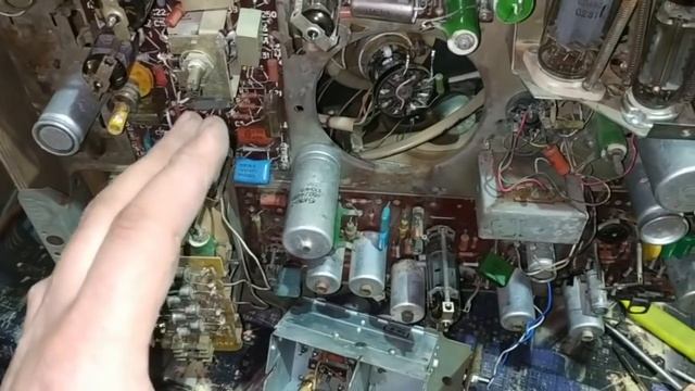 Ремонт лампового телевизора Весна 308 Часть 2 смотреть онлайн