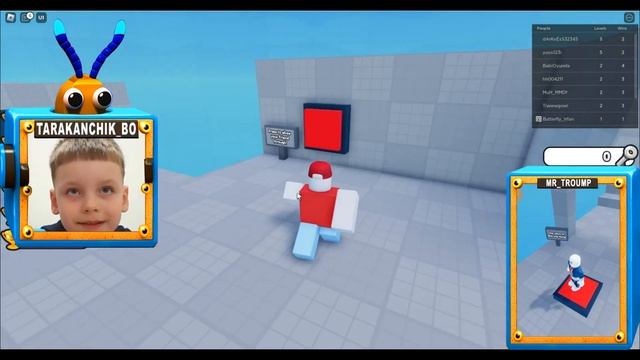 Играем вместе в Roblox! КОМАНДНАЯ ИГРА и ПОБЕДА смотреть онлайн