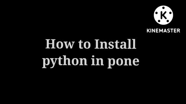 Basic knowledge about python & How to Install In Pone #python #computer #programer смотреть онлайн