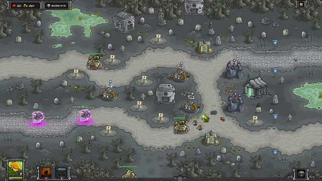 Kingdom Rush (Кингдом Раш) #19 Древний некрополь (Прохождение) смотреть онлайн