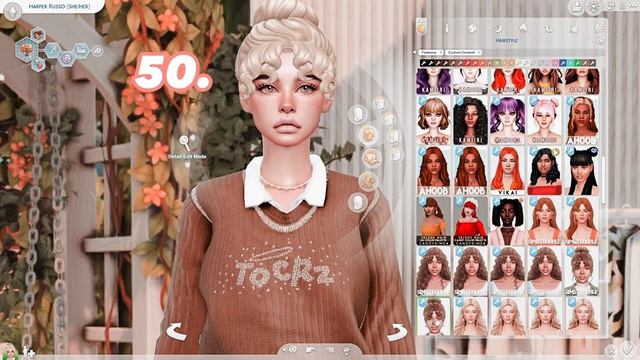 80+ UNIQUE MAXIS MATCH HAIRS YOU NEED + cc links! | The Sims 4 Hair CC Haul смотреть онлайн