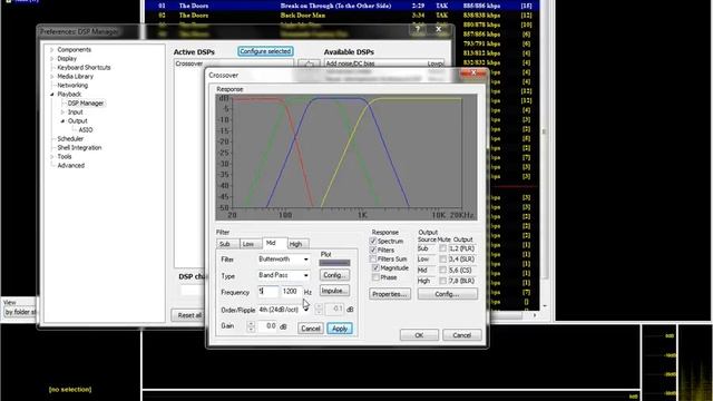 foo_dsp_xover: настройка программного кроссовера для foobar2000 смотреть онлайн