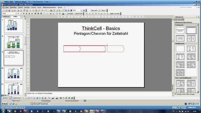 ThinkCell - Basics - Chevron Pentagon смотреть онлайн