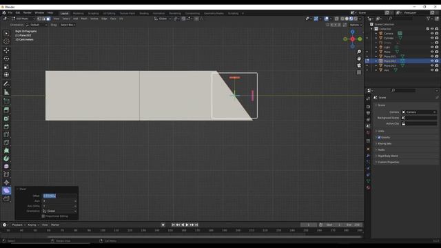 How to Use the SHEAR TOOL in Blender! смотреть онлайн