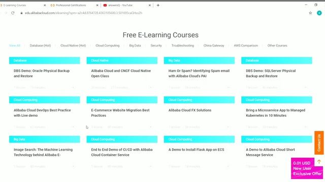 Alibaba Cloud Academy Free Online Courses | 100+ Free Courses смотреть онлайн