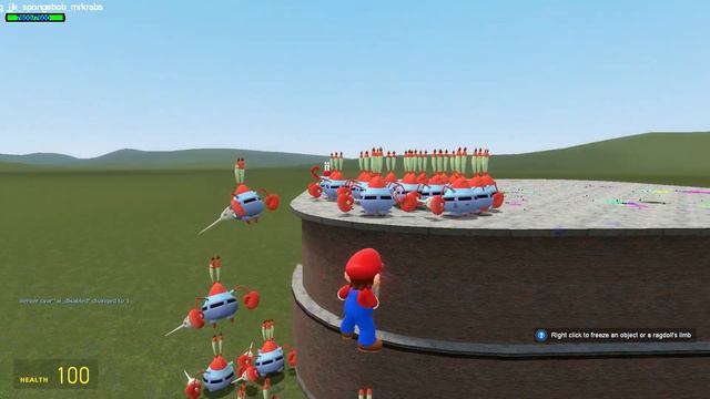 MR KRABS 3D NEXTBOTS AND REALISTIC MR KRABS ARMY [ Garry's Mod ] смотреть онлайн