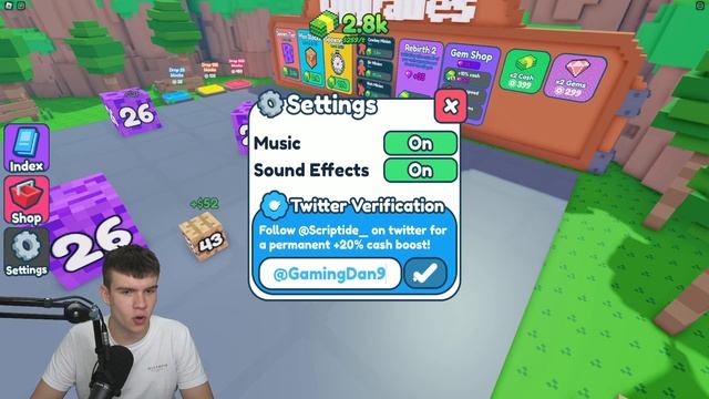 How To *VERIFY TWITTER ACCOUNT* In Roblox Merge Simulator For FREE REWARDS! смотреть онлайн