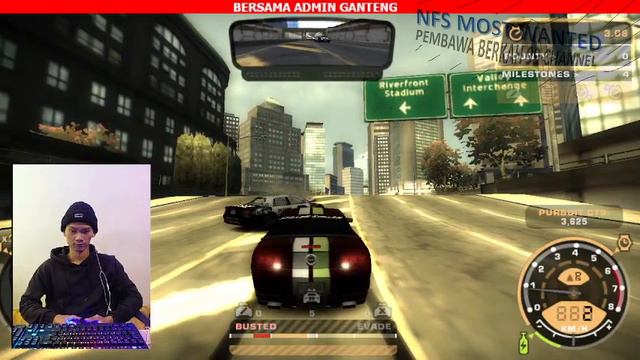 Berhasil Nyelesain Mission Bounty Pakai Mobil Mustang, Main Game NFS MOST WANTED смотреть онлайн