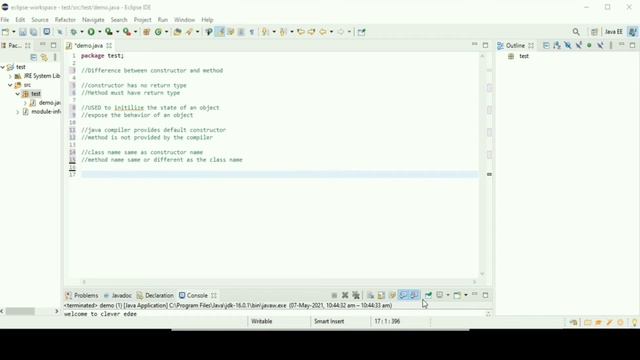 Difference between constructor and methods|Java tutorial for beginners|Learn java|java tutorial|jav смотреть онлайн