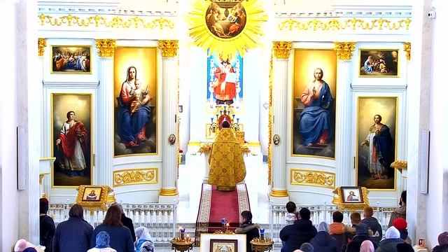 05.03.2023 10-00 Прямая трансляция в Храме Рождества Христова на Песках, Санкт-Петербург. смотреть онлайн