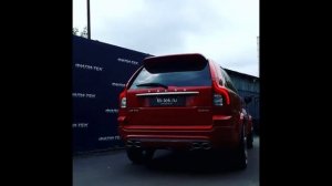 Тюнинг выхлопной системы Volvo XC90 (компоненты клиента)