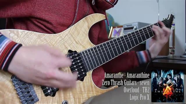 Amaranth - Amaranthine guitar cover смотреть онлайн
