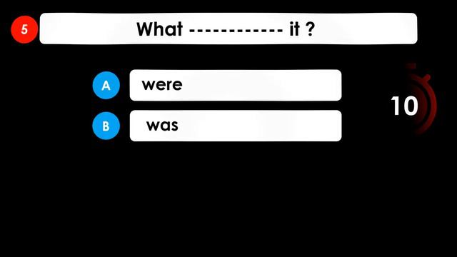 Verb To Be Quiz - Past Simple смотреть онлайн