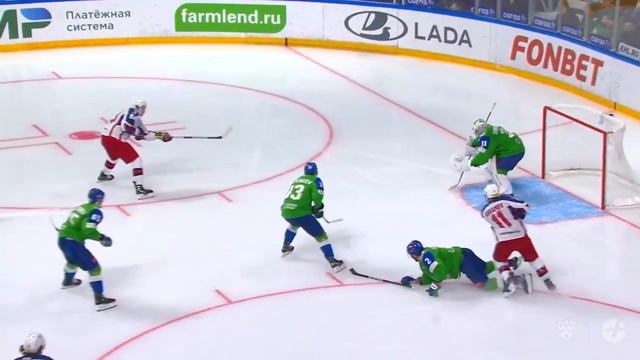 Александр Самонов и сразу три его сейва — в топе лучших спасений недели 🔝 смотреть онлайн