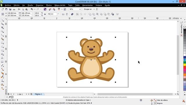 Curso Introducción a CorelDraw X6 - 05 La Ventana de Dibujo смотреть онлайн