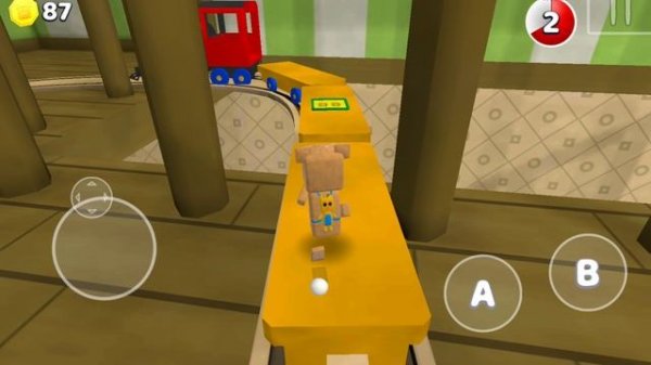 Играем в игру Super Bear Adventure