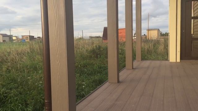 Отделка дома фиброцементным сайдингом Кедрал (Cedral) С55 и С02. Монтаж фасада на каркасном доме. смотреть онлайн