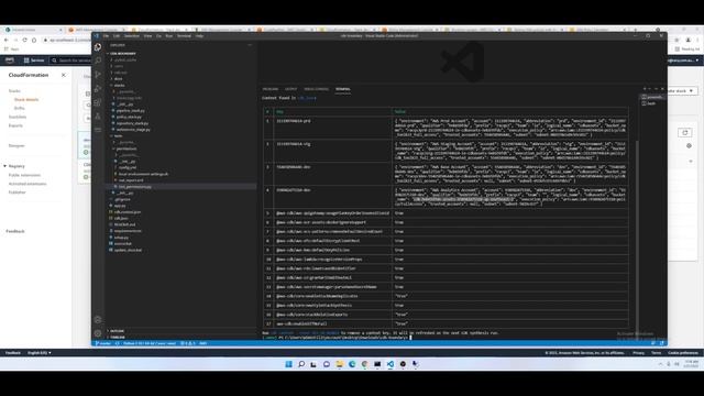 CDK Using CDK context variables to control and store environment variables смотреть онлайн