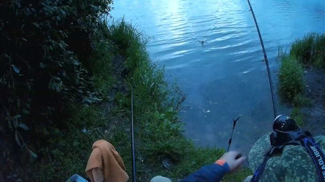 Вазузское вдхр. Очередной выезд с фидером. смотреть онлайн