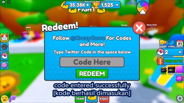 *NEW UPDATE CODES * [?TOY?] Deadlift Simulator ROBLOX | ALL CODES | 18 AUGUST 2023 смотреть онлайн