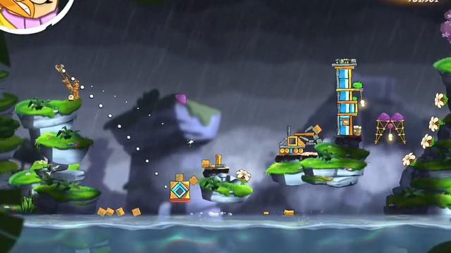 KPP2 4-rooms - No Red,Blues,Stella,Hal - Angry Birds 2 смотреть онлайн