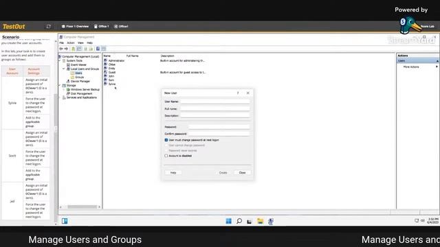 Manage Users and Groups смотреть онлайн
