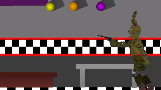 spring strap Vs golden Freddy | stick nodes animation MP4 fnaf смотреть онлайн