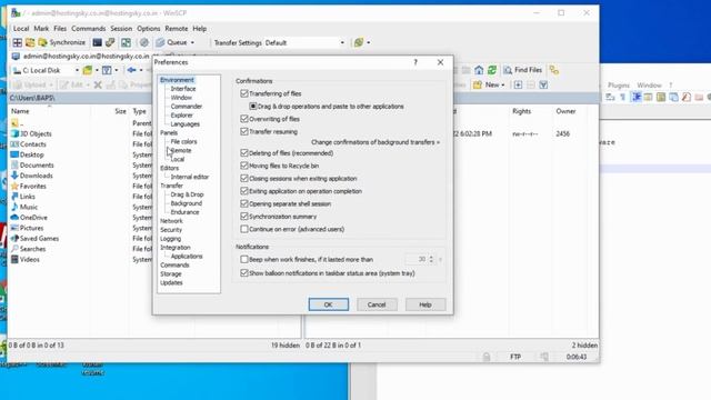 How to hidden file show in WinSCP software смотреть онлайн