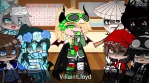 || NinjaGo react to Lloyd Au's + New design || Egoist (Flower) || Low Quality vid! ?? ||