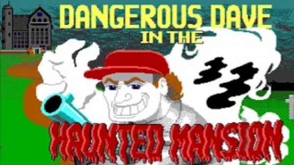 Ретро обзор - Dangerous Dave in the Haunted Mansion