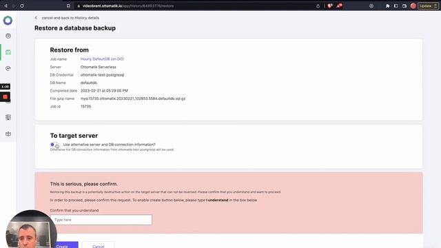 Serverless Restore of Postgres Databases on Ottomatik смотреть онлайн