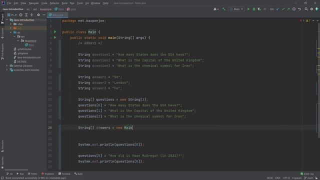 Java: Arrays | Java Introduction for Minecraft Modding смотреть онлайн